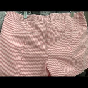 Lilly Pulitzer Kelly shorts Pink Tropics seersucker